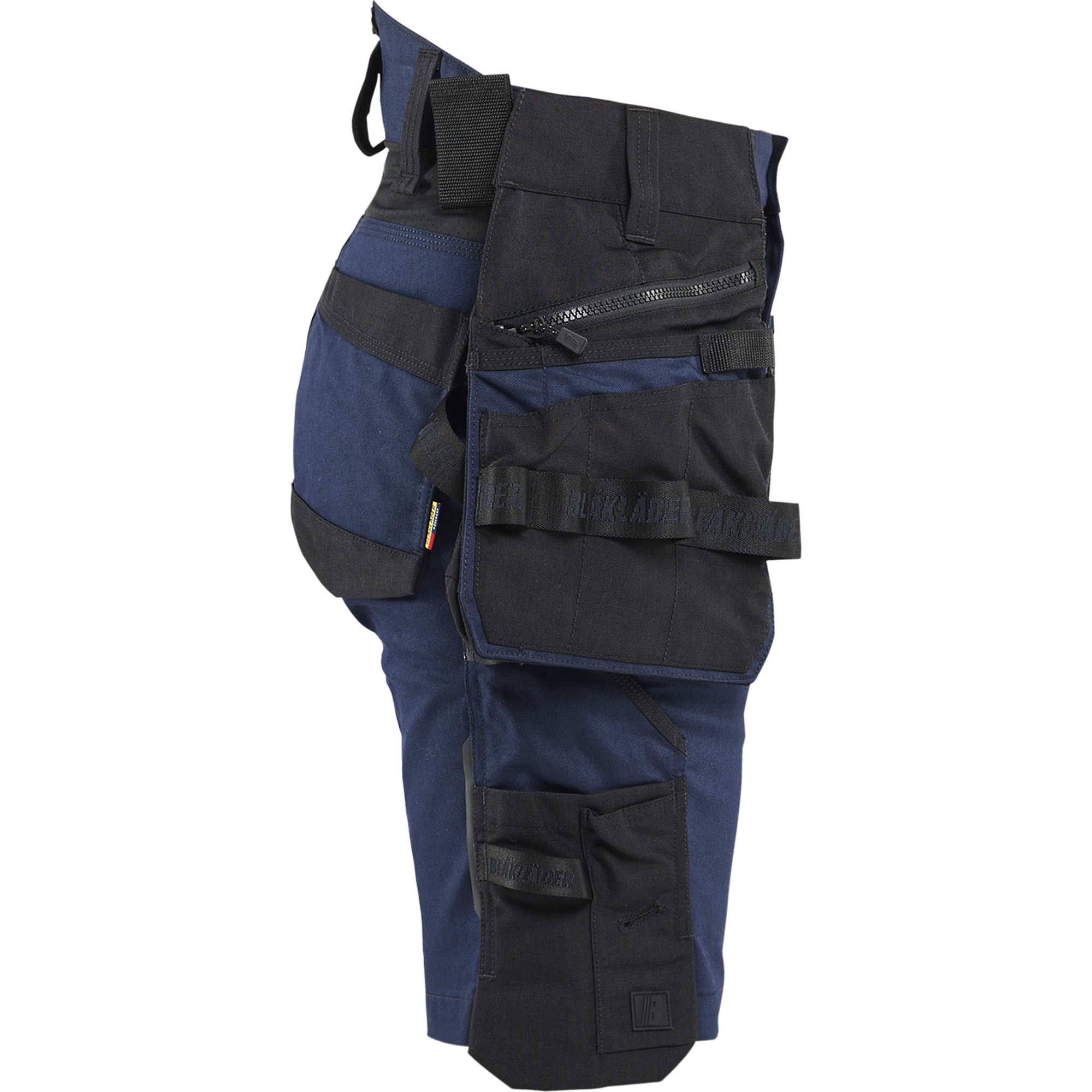 Blaklader STRIKER Ladies Stretch Craftsman Shorts, Dark Navy/Black (2)
