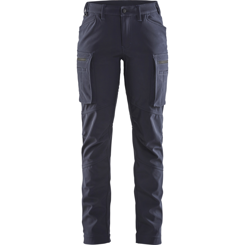 Blaklader Women's Softshell Winter Trousers, Dark Navy