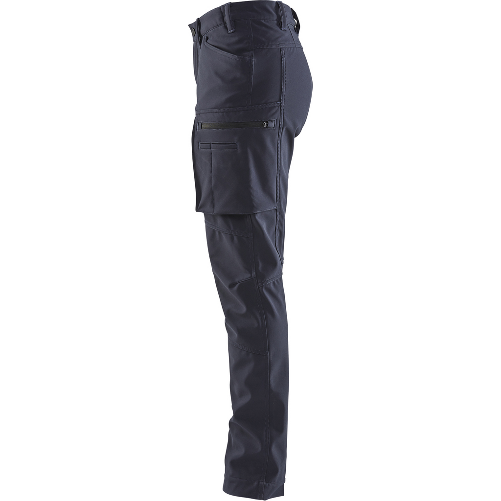 Blaklader Women's Softshell Winter Trousers, Dark Navy (3)