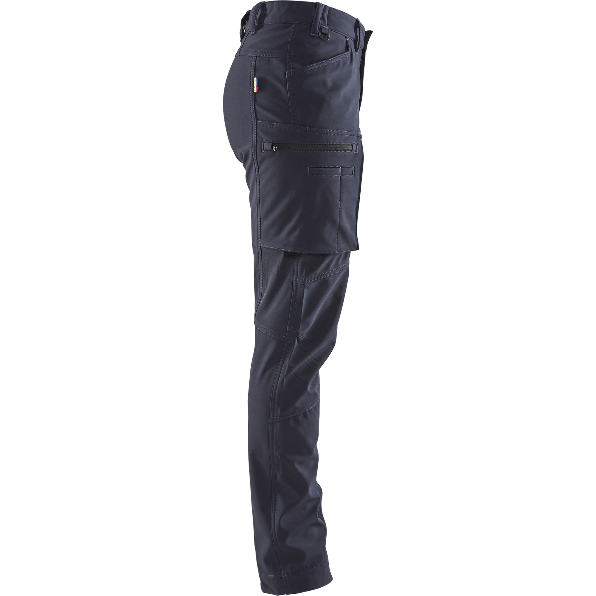 Blaklader Women's Softshell Winter Trousers, Dark Navy (2)