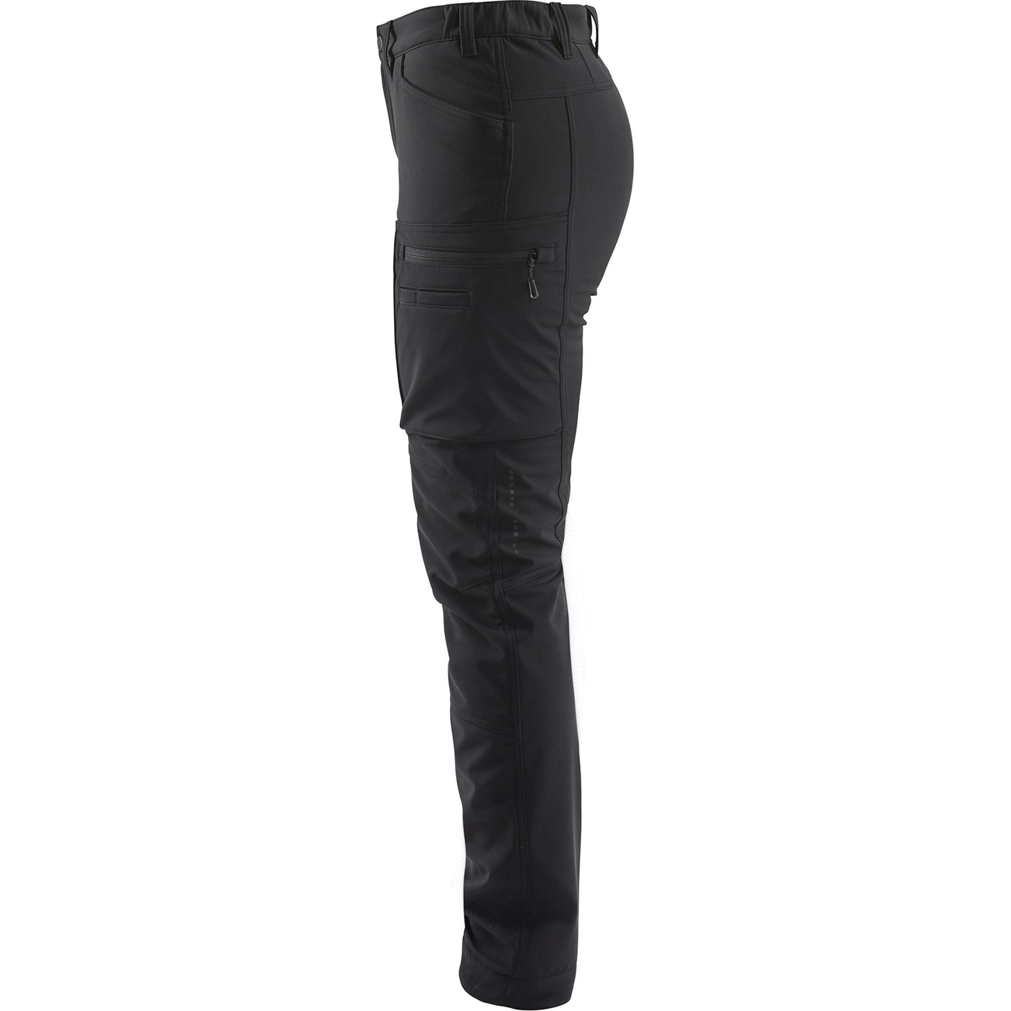 Blaklader Ladies Softshell Winter Trousers, Black (3)