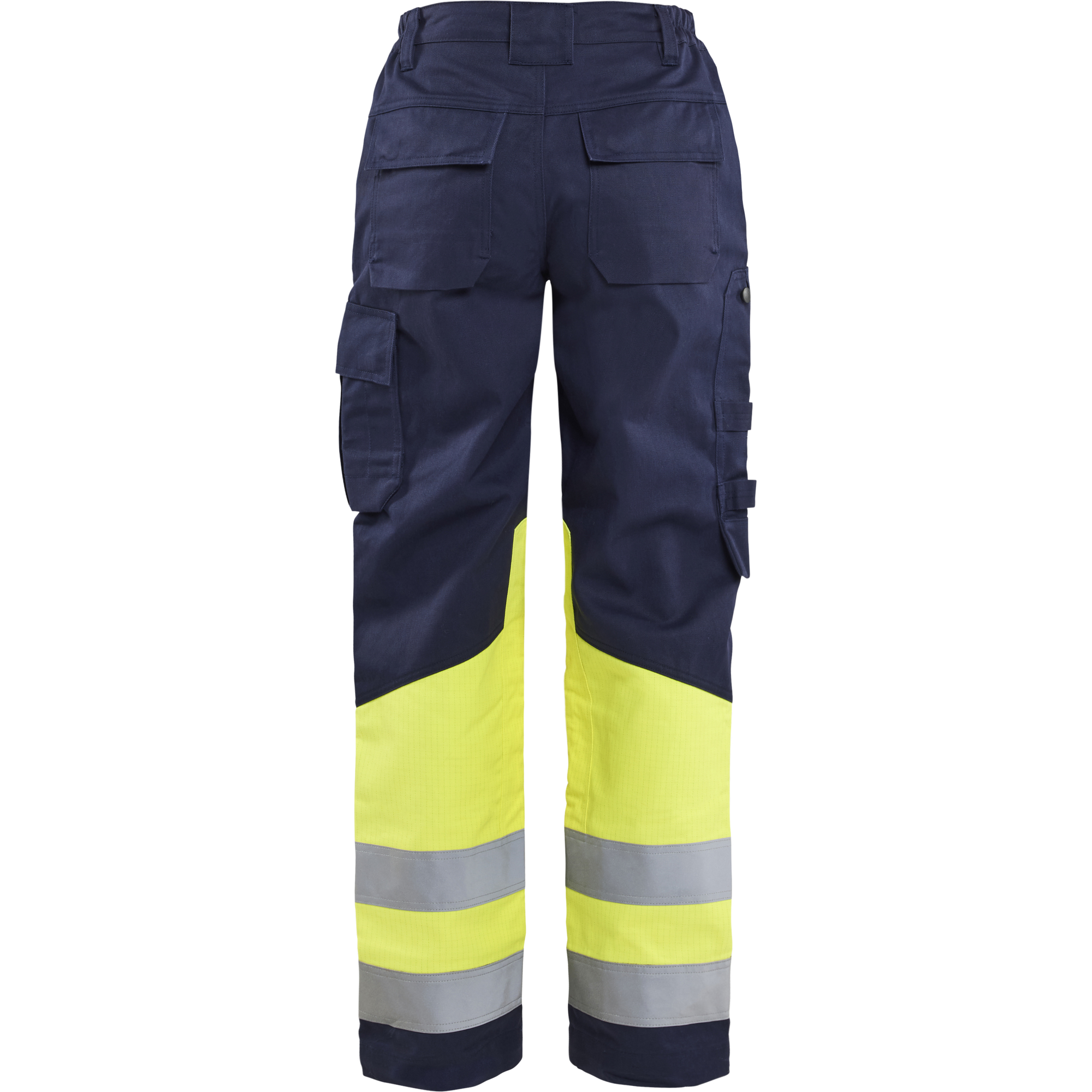 Blaklader Ladies Multi-Norm Work Trousers, Navy/Yellow (4)