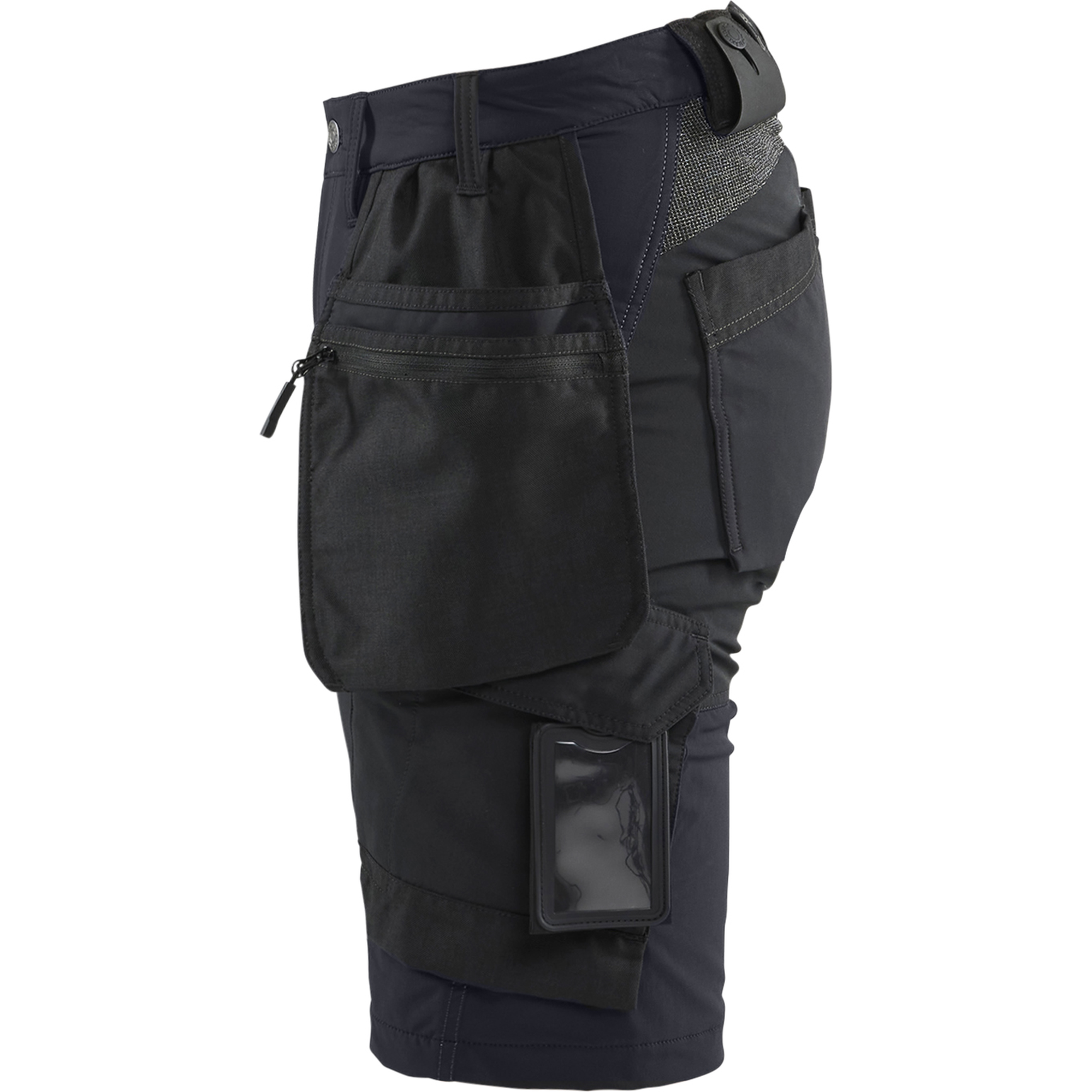 Blaklader Ladies 4-Way Stretch Craftsman Shorts, Dark Navy/Black (3)