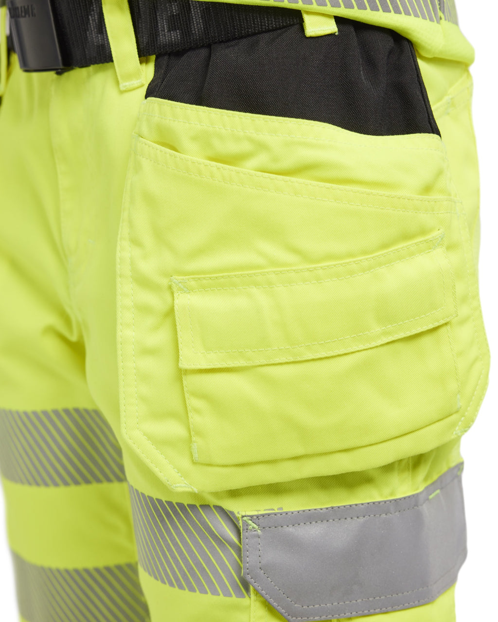 Blaklader Ladies' High Vis Stretch Shorts, Yellow (7)