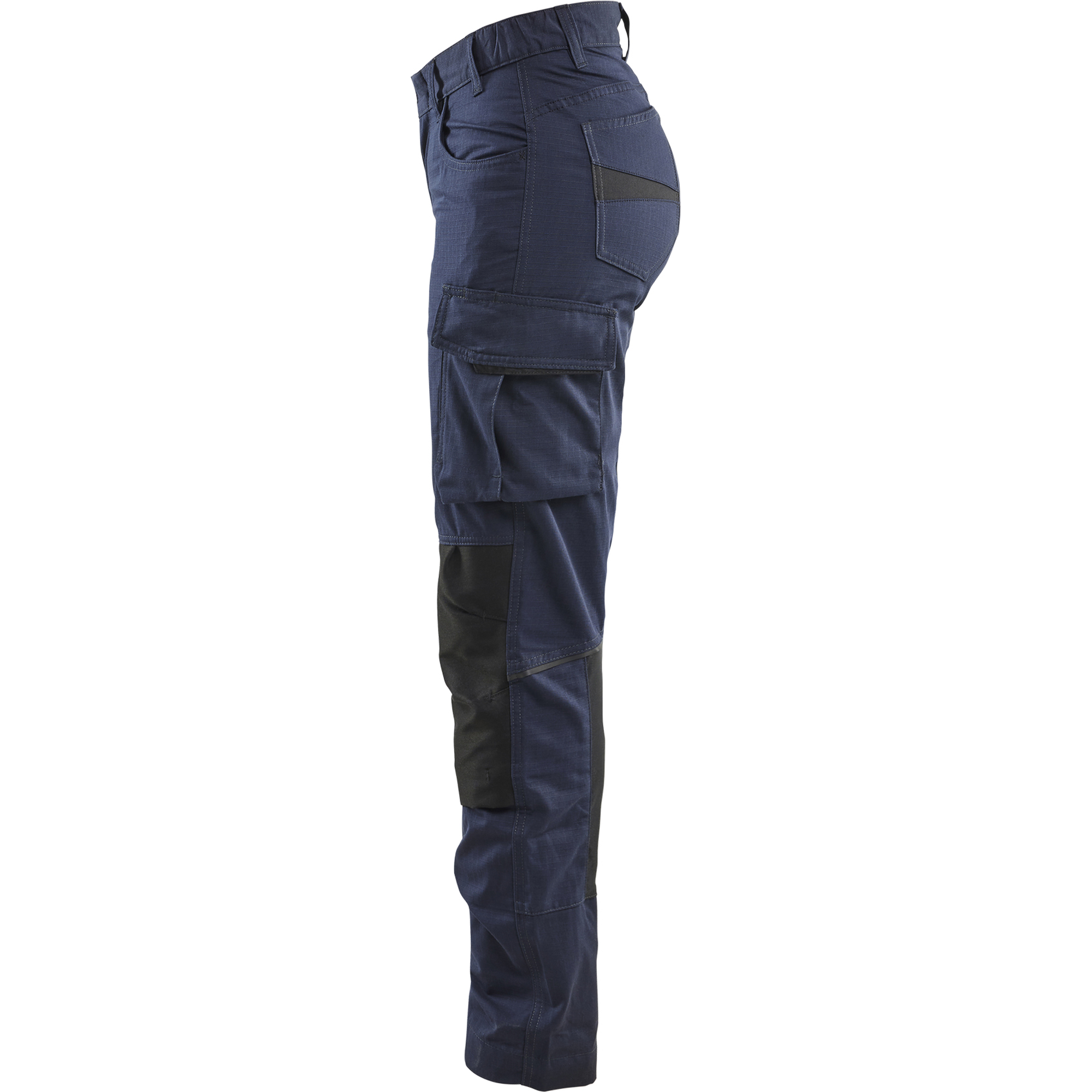 Blaklader Ladies Stretch Work Trousers, Dark Navy/Black (3)