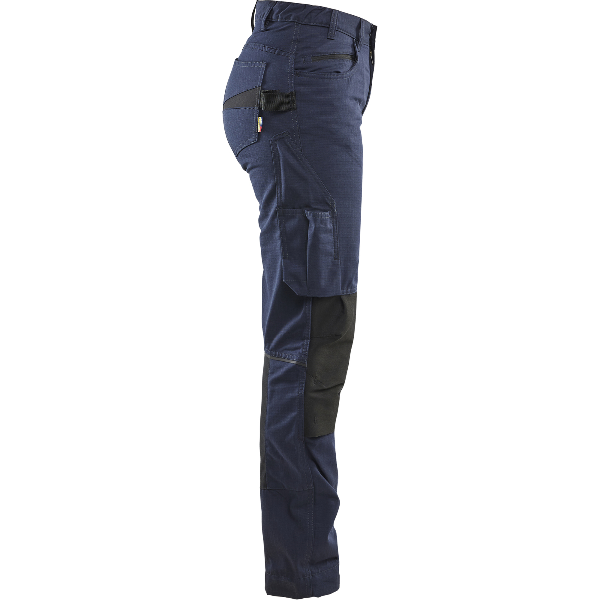 Blaklader Ladies Stretch Work Trousers, Dark Navy/Black (2)