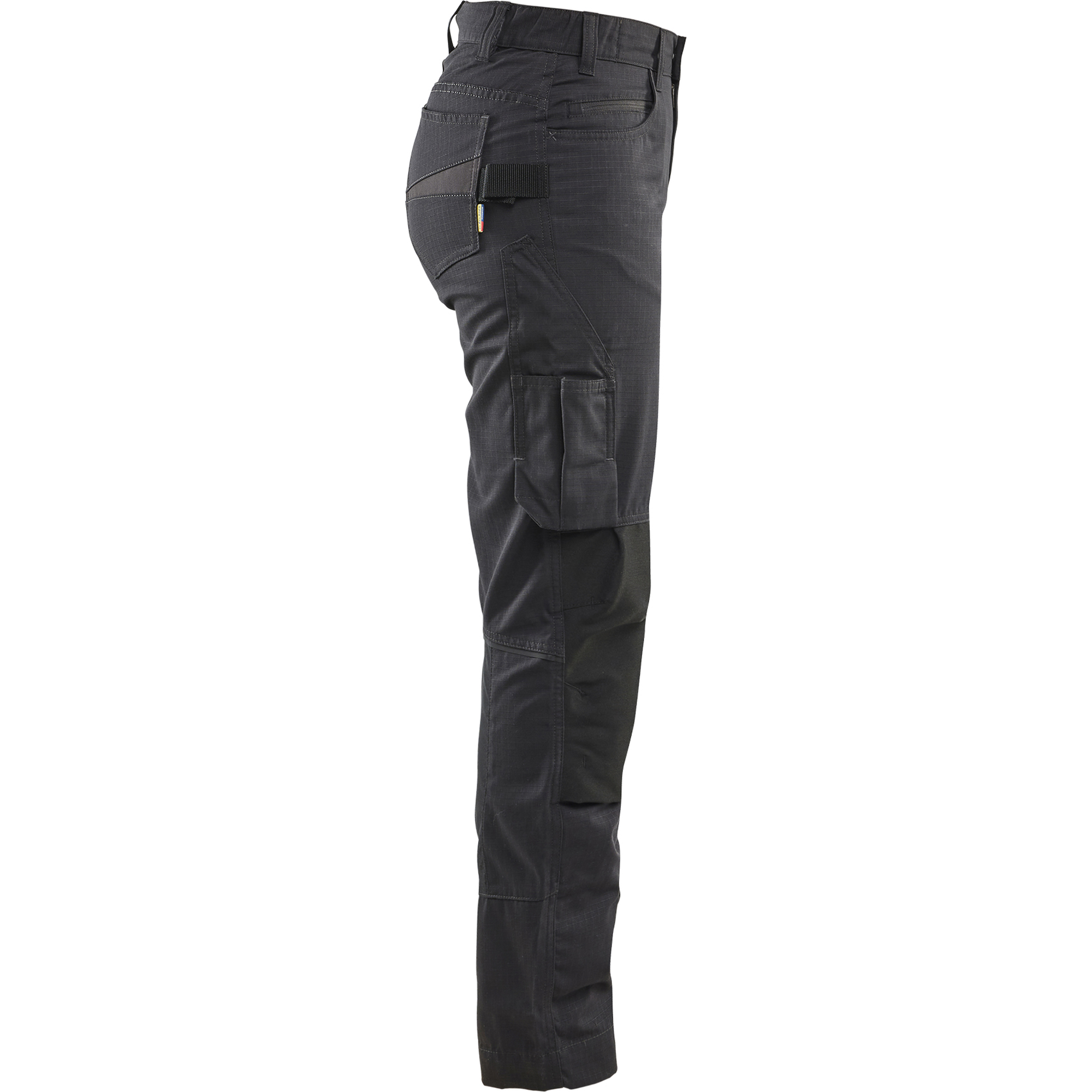 Blaklader Ladies Stretch Work Trousers, Black/Dark Grey (2)