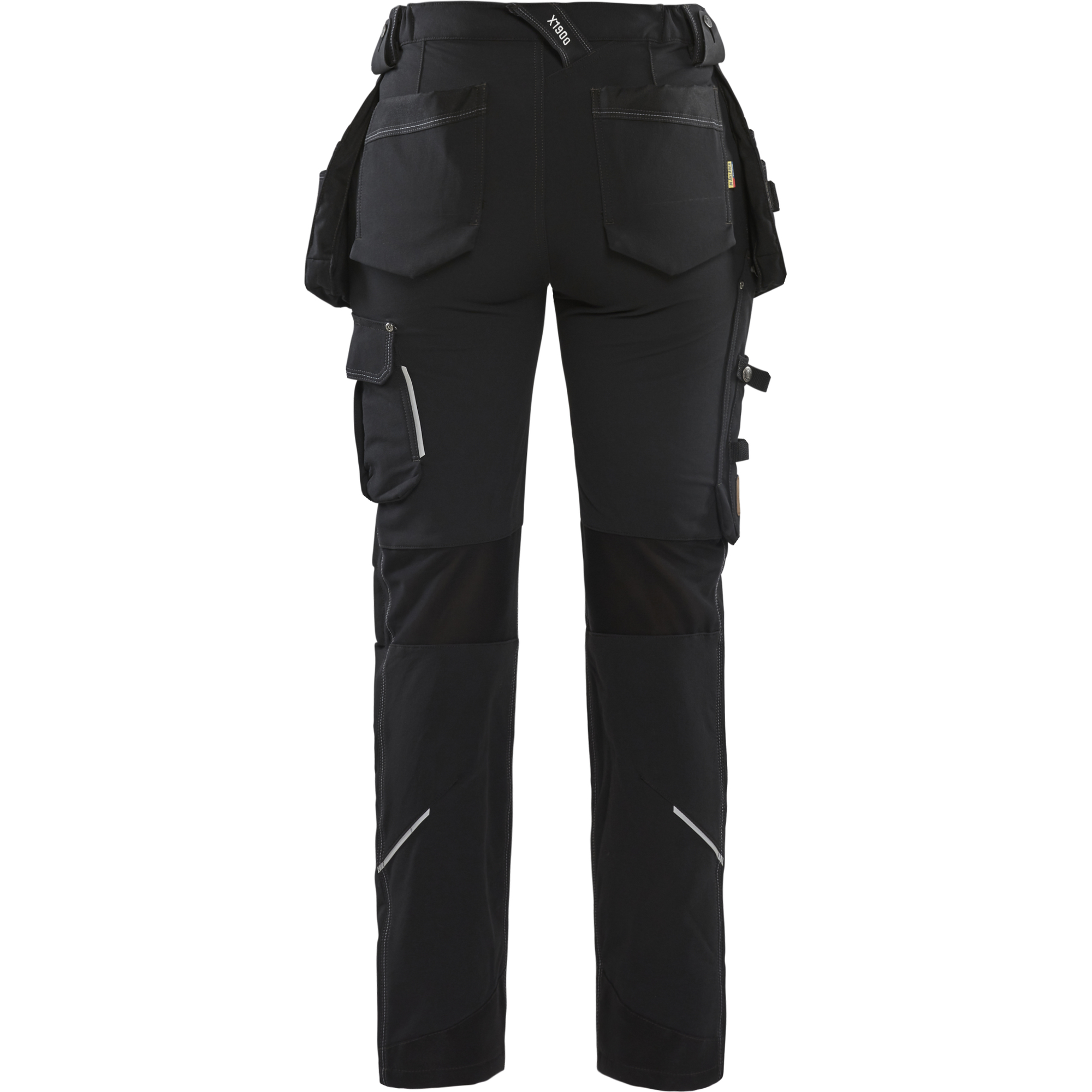 Blaklader Ladies 4-Way Stretch Craftsman Work Trousers, Black (4)