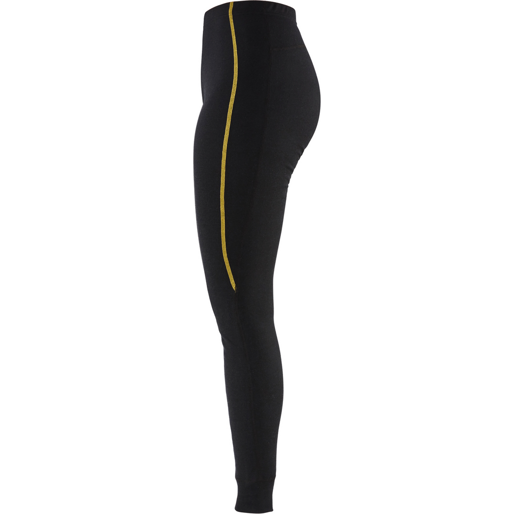 Blaklader Damen Merinowolle Flammschutz Unterhose, Schwarz (3)
