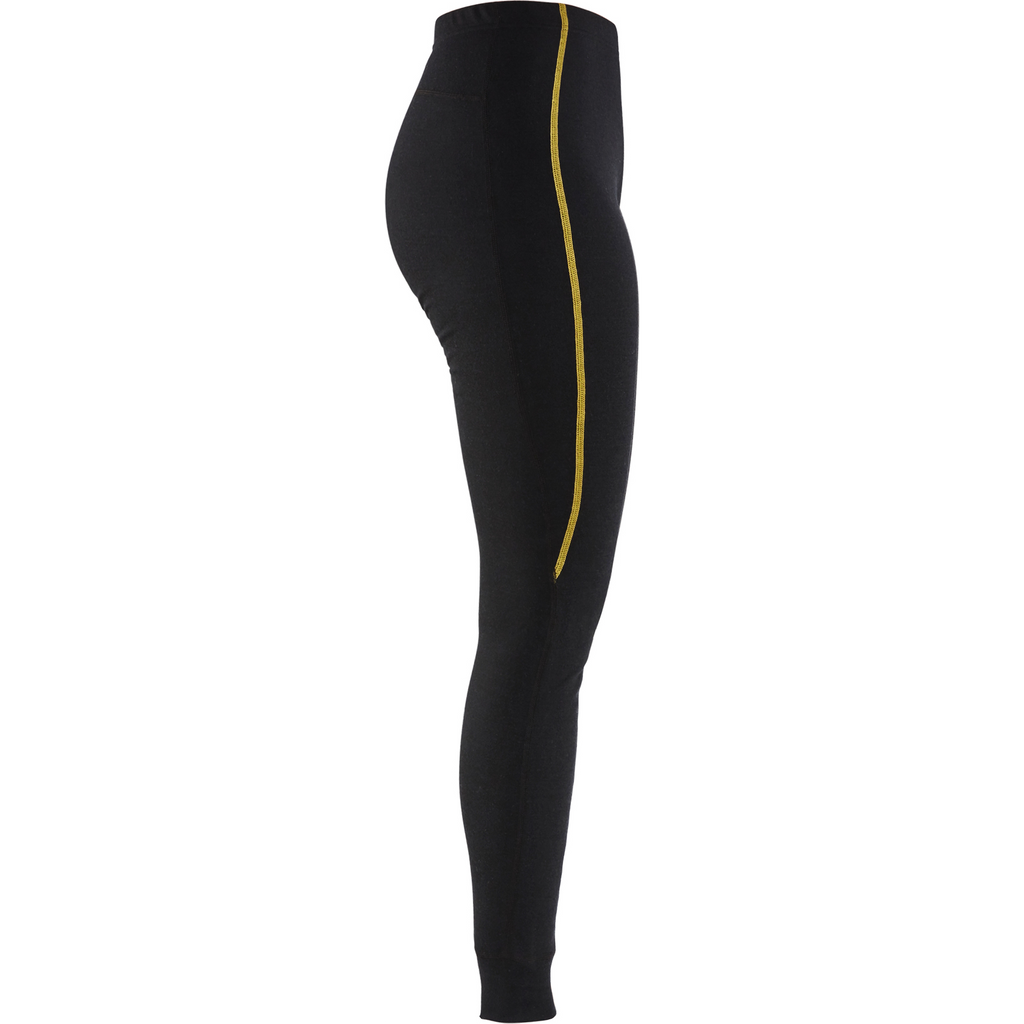 Blaklader Damen Merinowolle Flammschutz Unterhose, Schwarz (2)