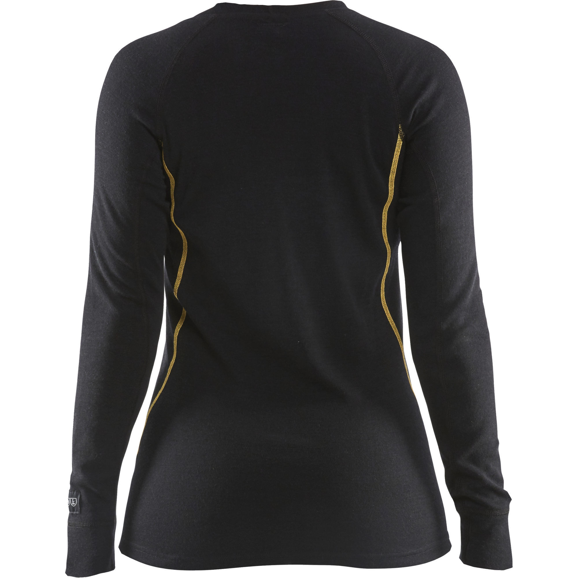 Blaklader Women's Merino Wool Flame Resistant Thermal Shirt, Black (3)