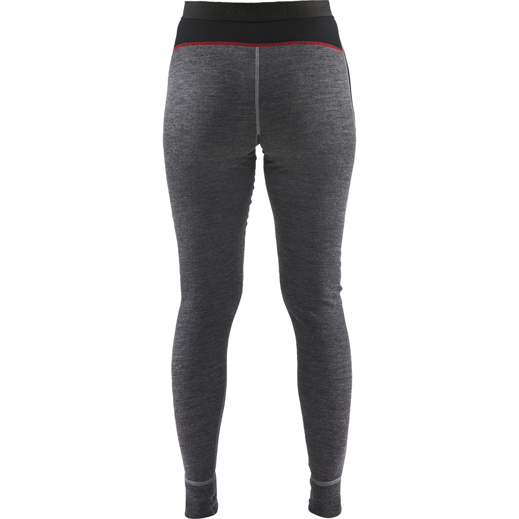 Blaklader XWARM Damen Thermo-Leggings, Mittelgrau/Schwarz (4)