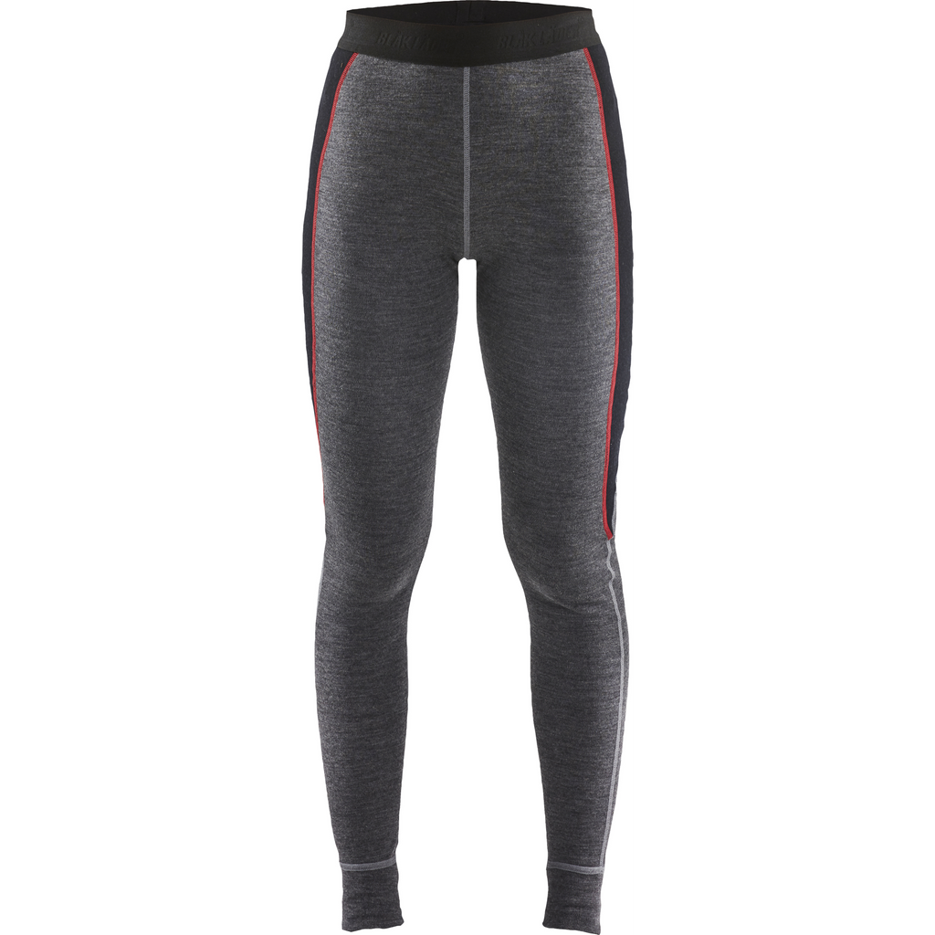 Blaklader XWARM Damen Thermo-Leggings, Mittelgrau/Schwarz