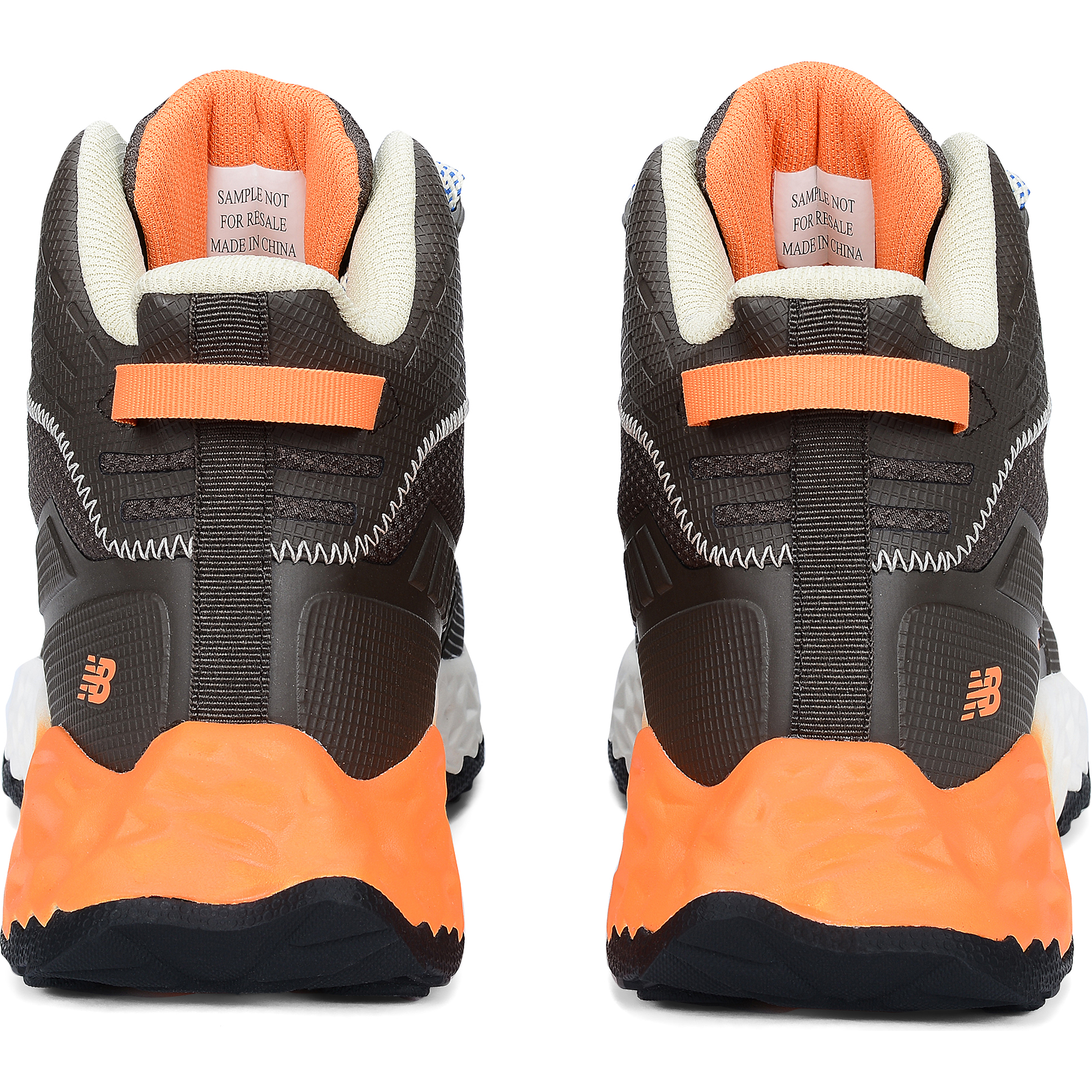 New Balance Cremorne Mid Safety boots S3L, chocolate / orange (7)