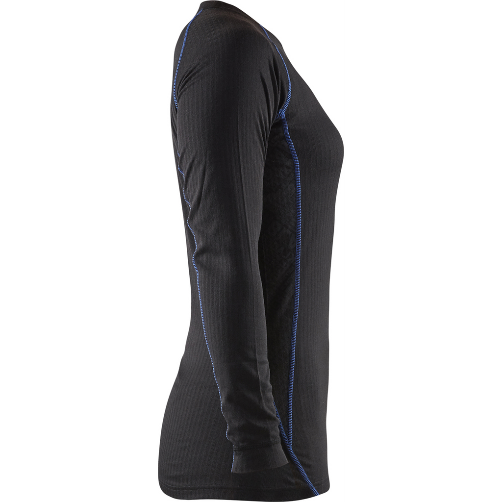 Blaklader Damen Light Unterwäsche Set, Schwarz/Kornblau (2)