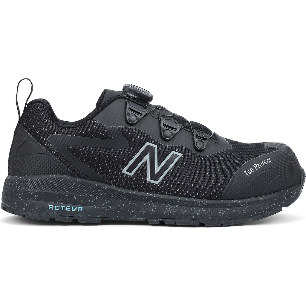 New Balance Logic Boa Womens safety shoes, black / blue, S1 (2)