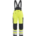 Blaklader High Vis Ladies Winter Work Trousers, Yellow/Black