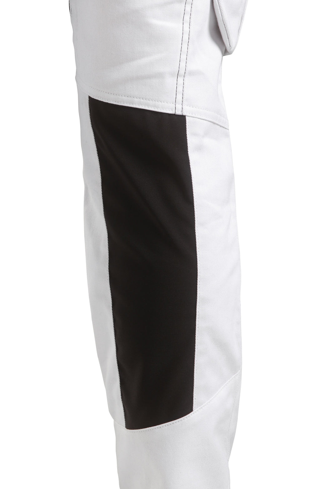 Blaklader Ladies Painters Trousers with Stretch Inserts, White/Black (9)