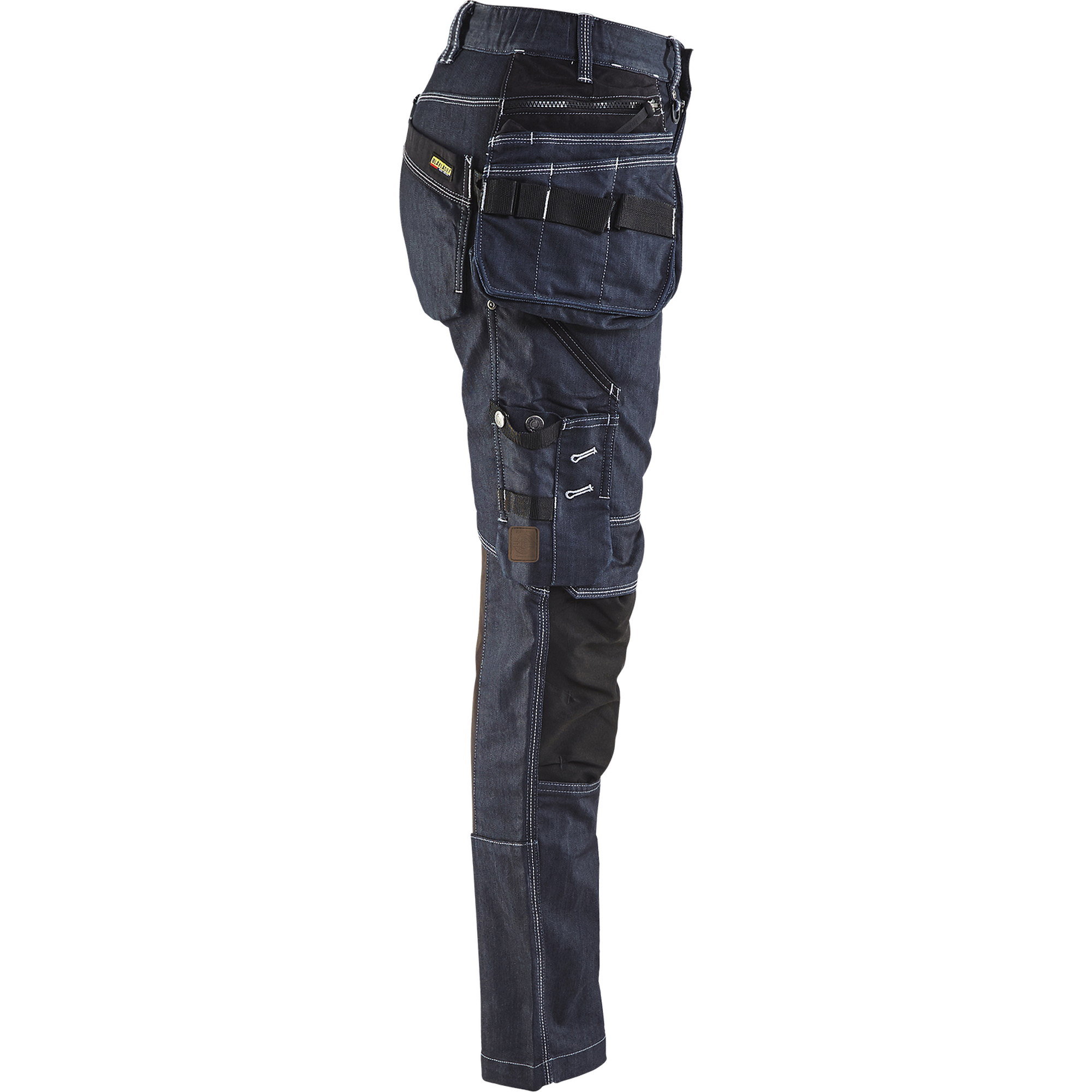 Blaklader X1900 Women's Stretch Craftsman Work Trousers, Navy/Black (2)