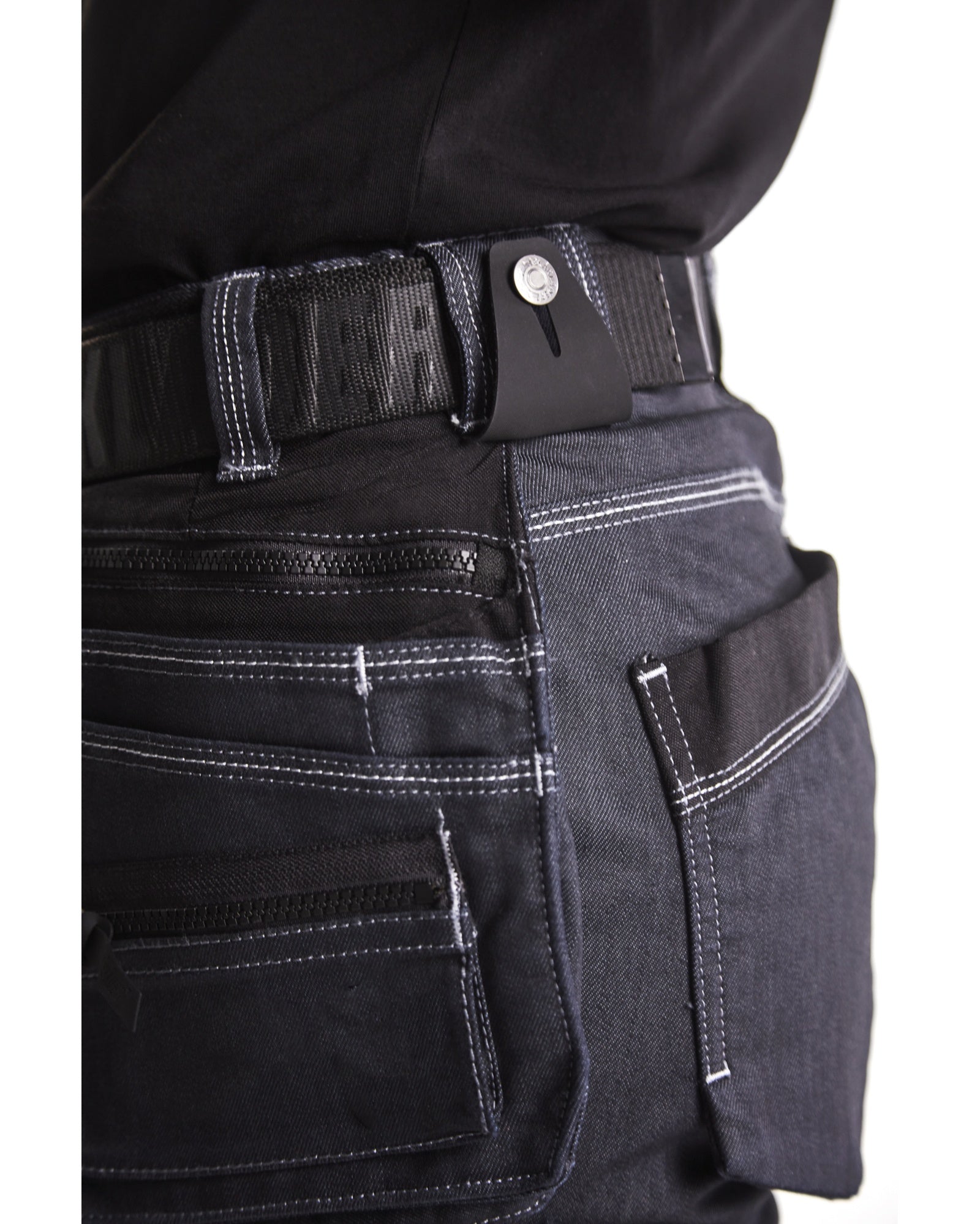 Blaklader X1900 Women's Stretch Craftsman Work Trousers, Navy/Black (7)