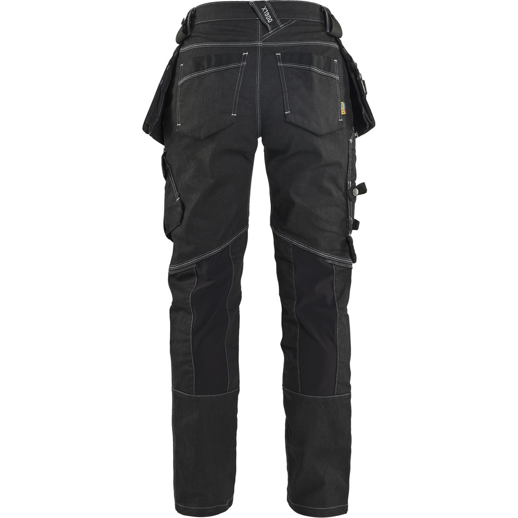 Blaklader X1900 Ladies Stretch Craftsman Work Trousers, Black (4)