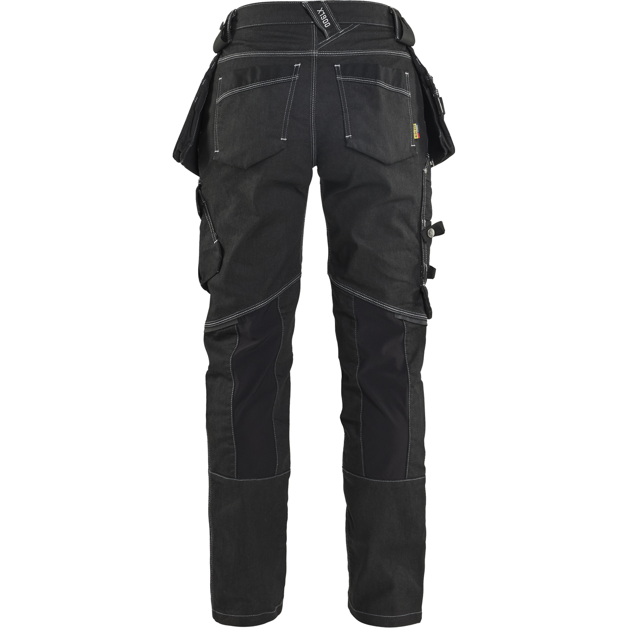 Blaklader X1900 Ladies Stretch Craftsman Work Trousers, Black (4)