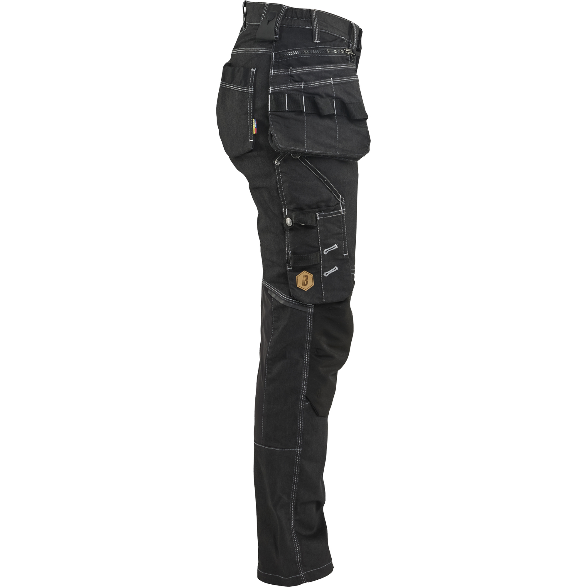 Blaklader X1900 Ladies Stretch Craftsman Work Trousers, Black (2)