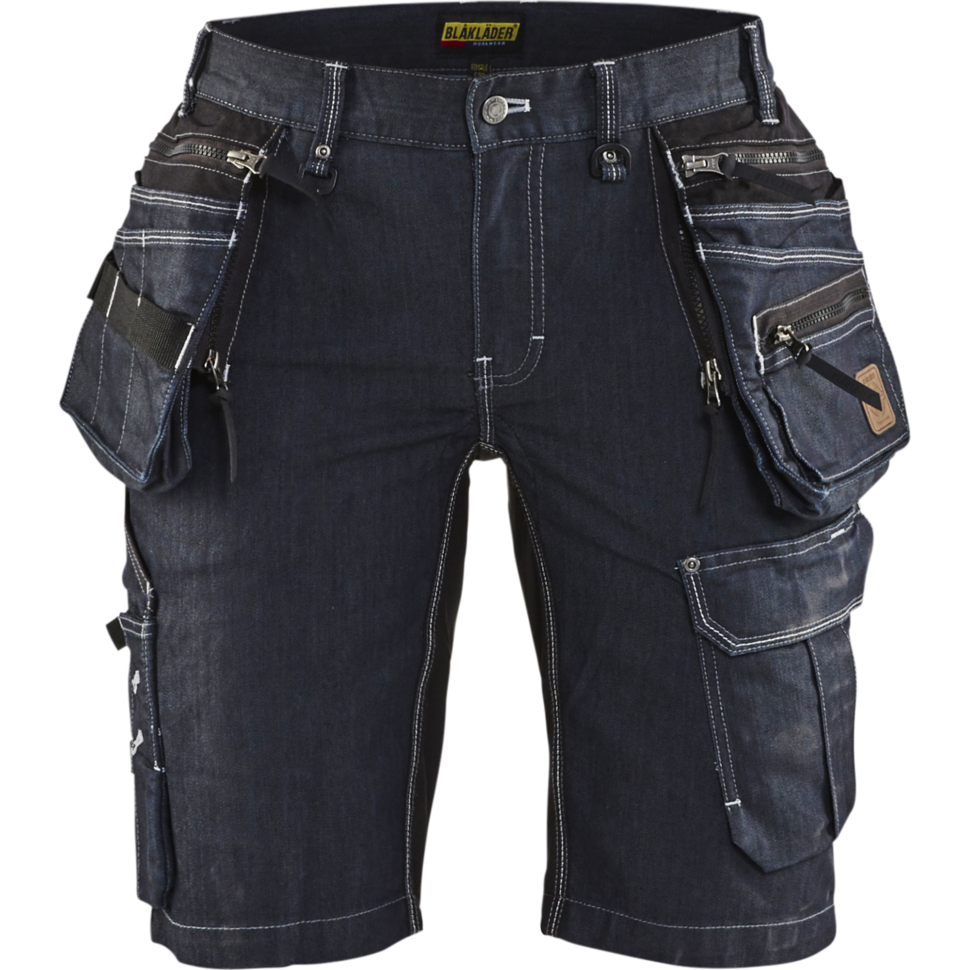 Blaklader Ladies Craftsman Shorts X1900 Stretch, Navy Blue/Black
