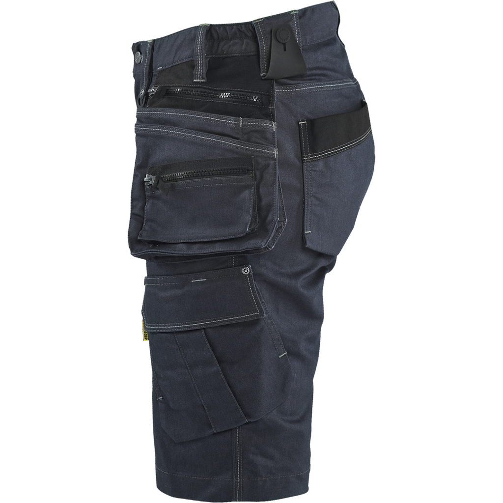 Blaklader Ladies Craftsman Shorts X1900 Stretch, Navy Blue/Black (3)