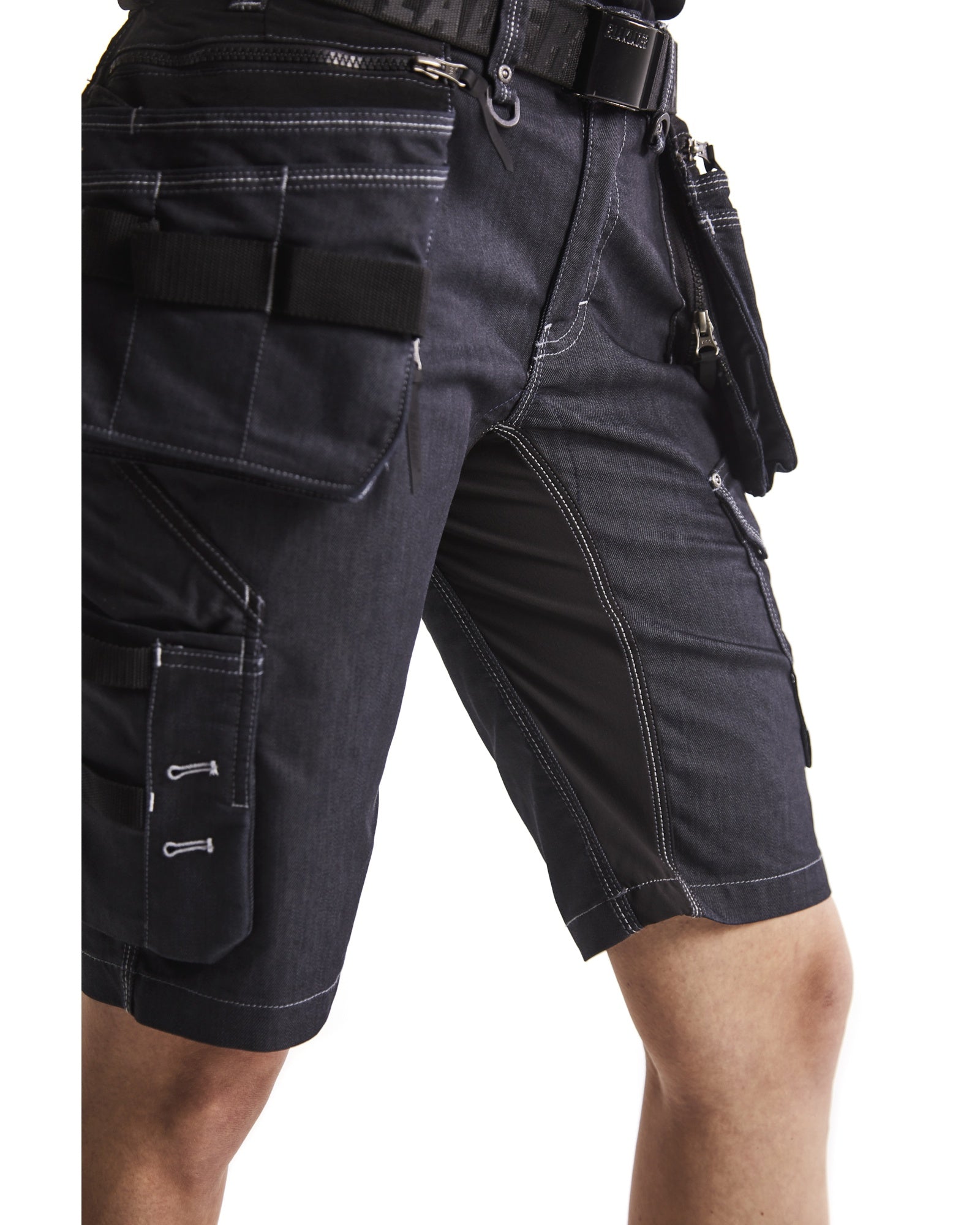 Blaklader Ladies Craftsman Shorts X1900 Stretch, Navy Blue/Black (8)