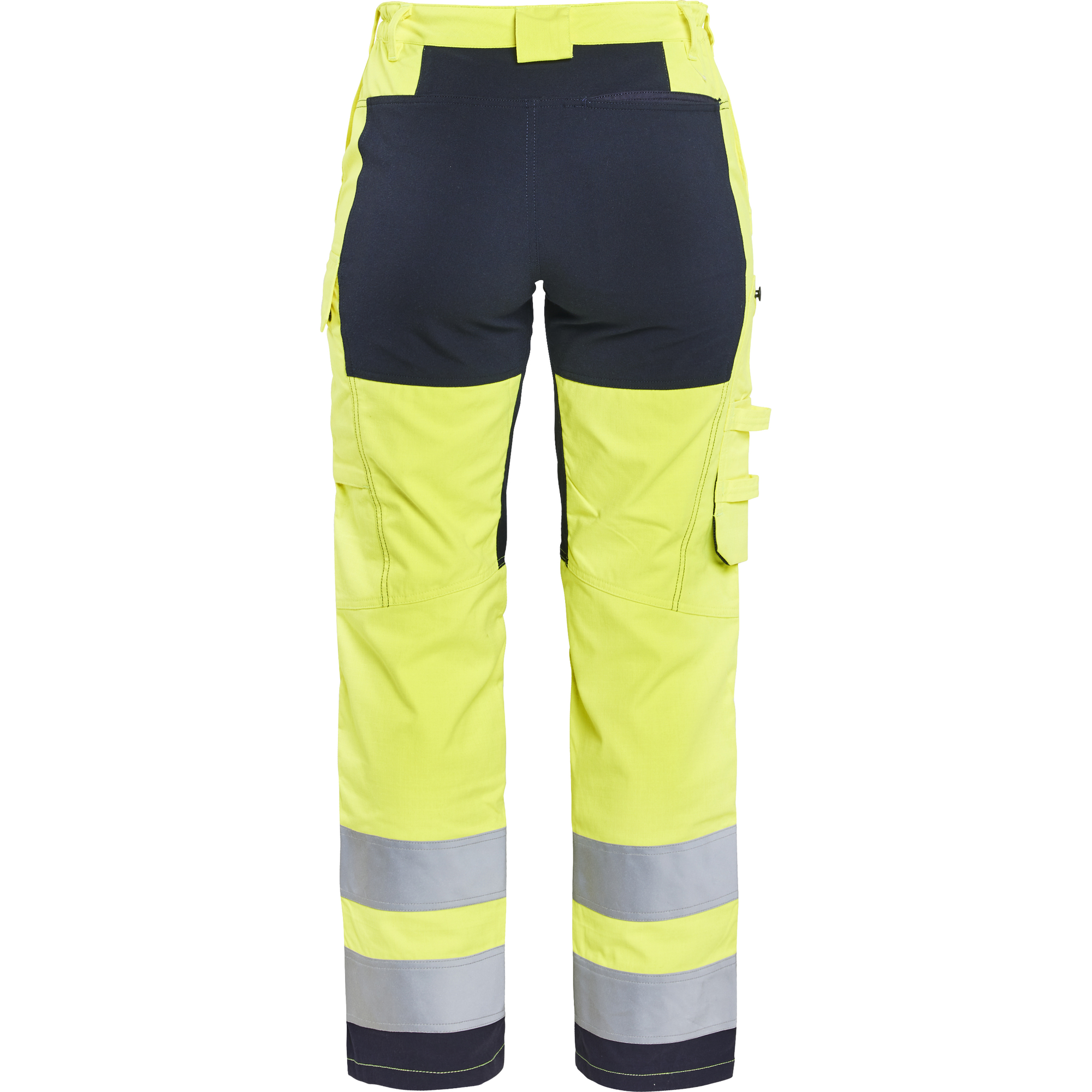 Blaklader Ladies Multi-Norm Stretch Work Trousers, Yellow/Navy (3)