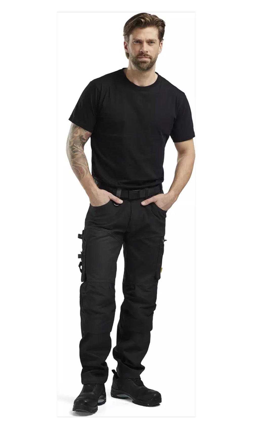 Blaklader Stretch Craftsman Work Trousers, Black (6)