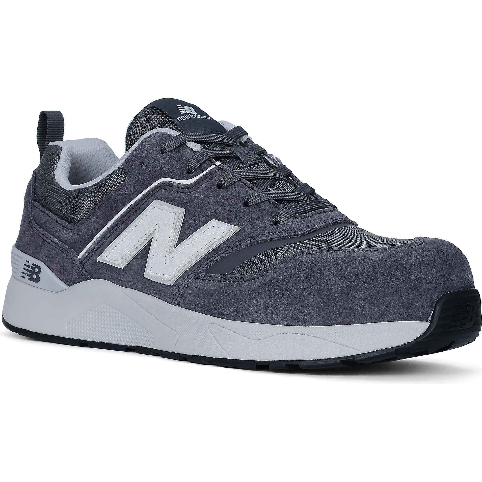 New Balance Elite Lite Mens Safety Shoes S1 PL HRO FO SC SR Grey/white