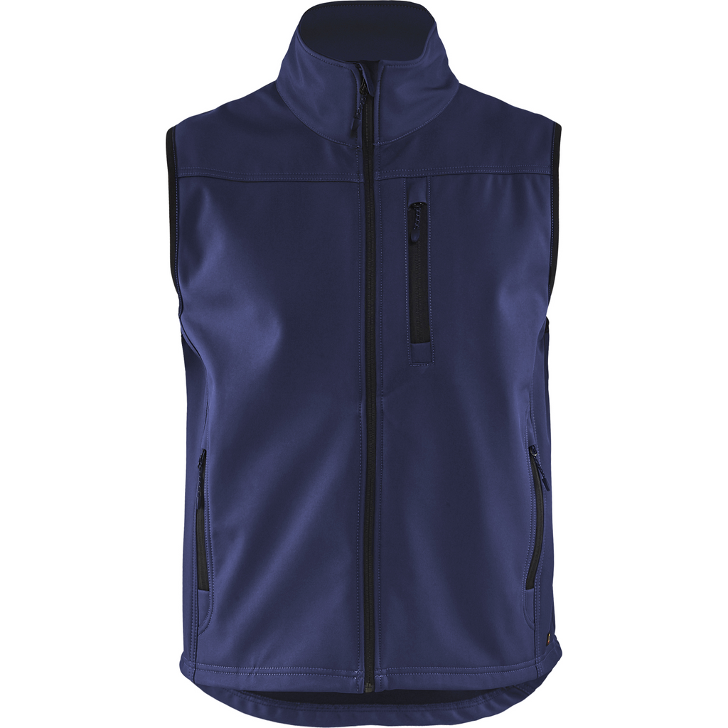 Blaklader Softshell Vest, Navy Blue