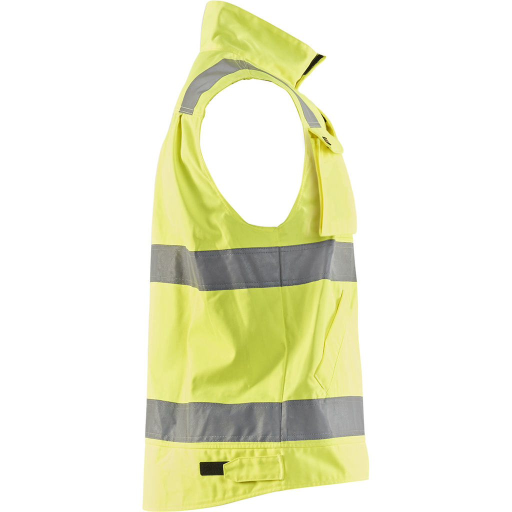 Blaklader High Vis Vest, Yellow/Navy Blue (2)