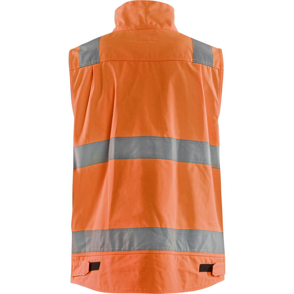 Blaklader High Vis Weste, Orange/Marineblau (4)