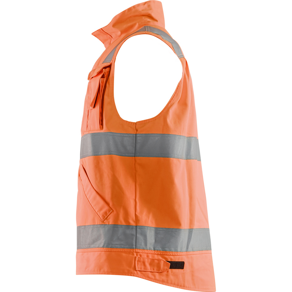 Blaklader High Vis Weste, Orange/Marineblau (3)