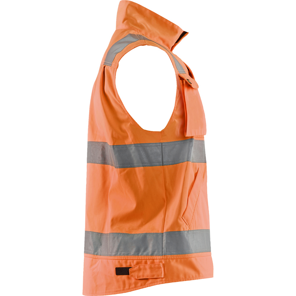Blaklader High Vis Weste, Orange/Marineblau (2)