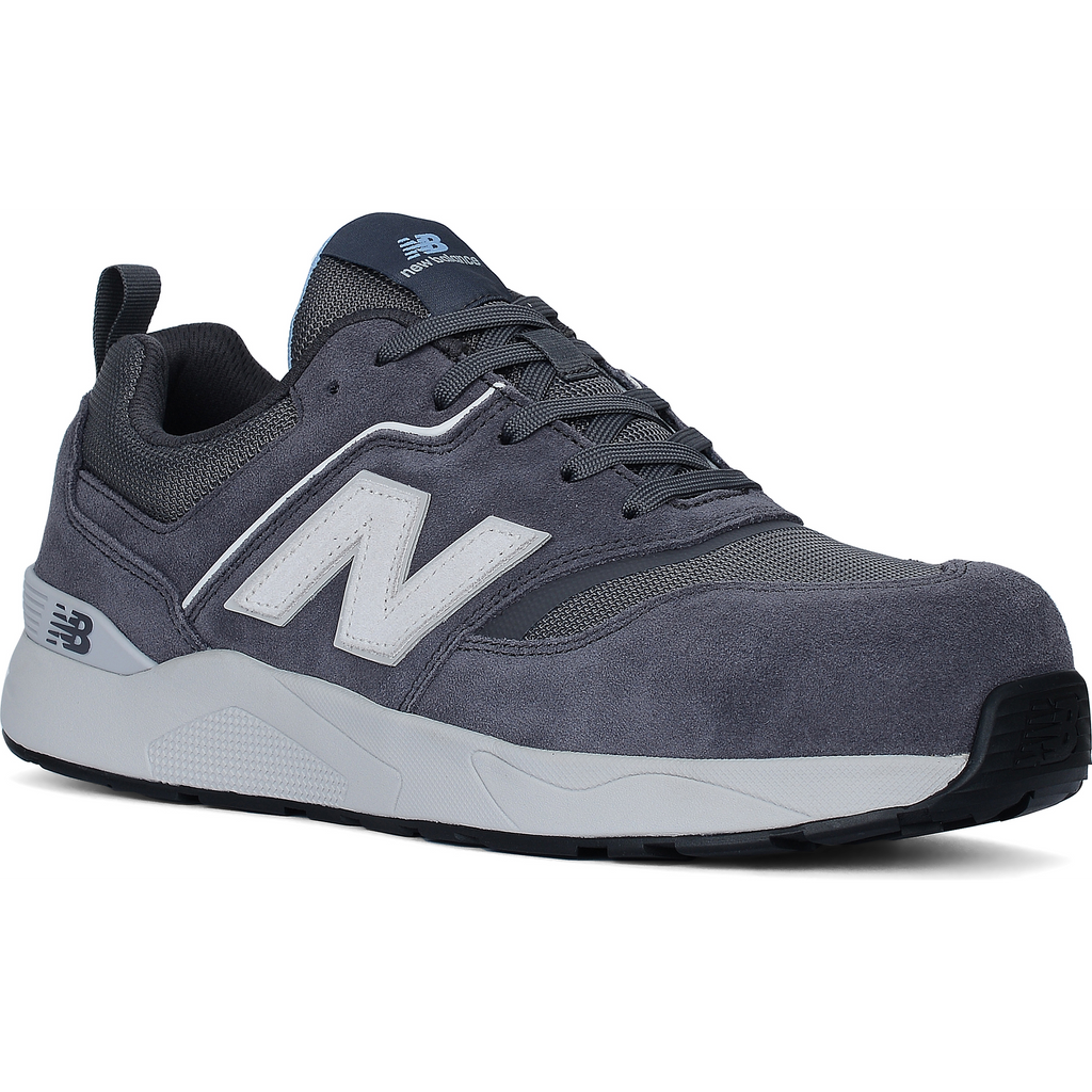 New Balance Elite Lite Womens Safety Shoe S1 PL HRO FO SC SR Magnet/whispy Blue