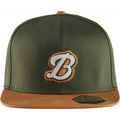 Blaklader Flatbrim Cap, Rust/Forest Green