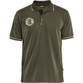 Blaklader Grit and Grind Polo Shirt, Forest Green