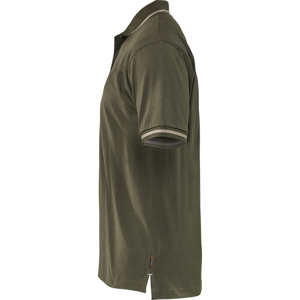 Blaklader Grit and Grind Polo Shirt, Forest Green (3)