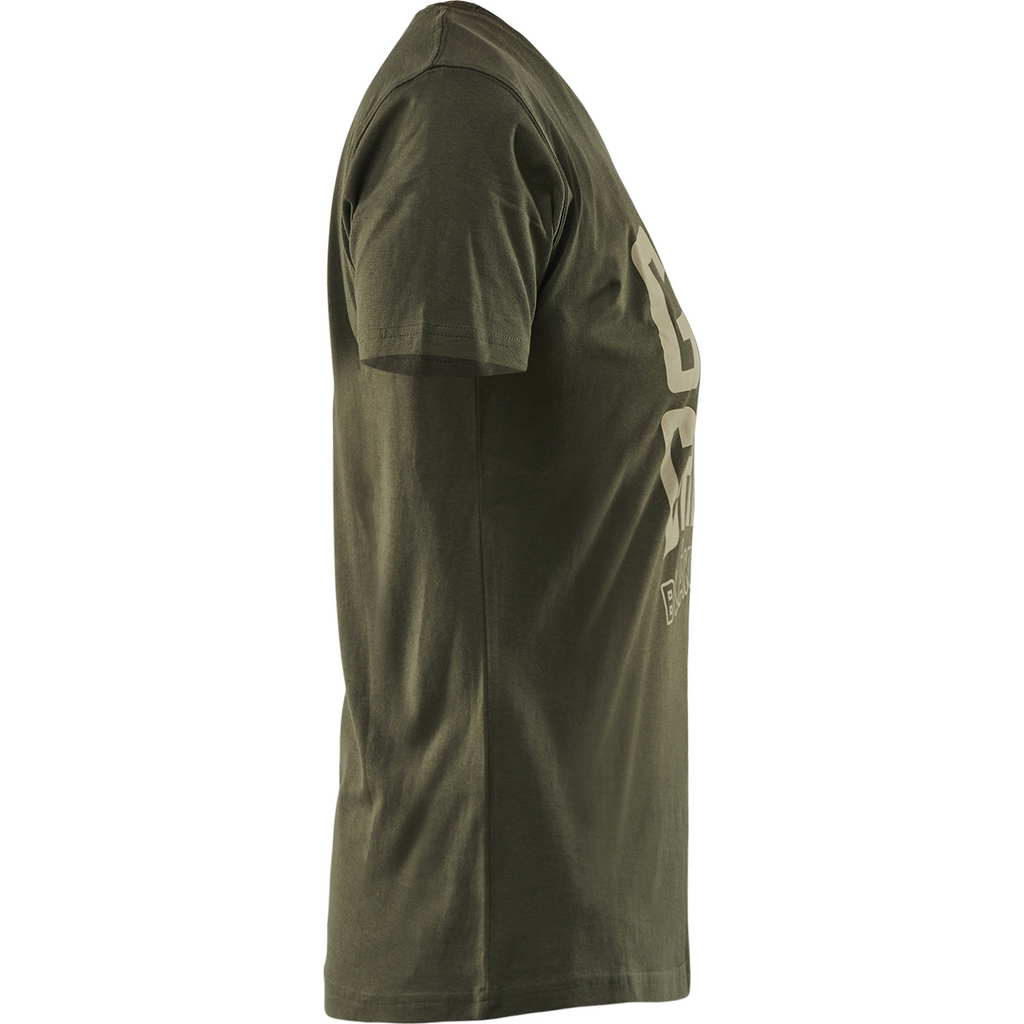 Blaklader Grit and Grind Women's T-Shirt, Forest Green (2)