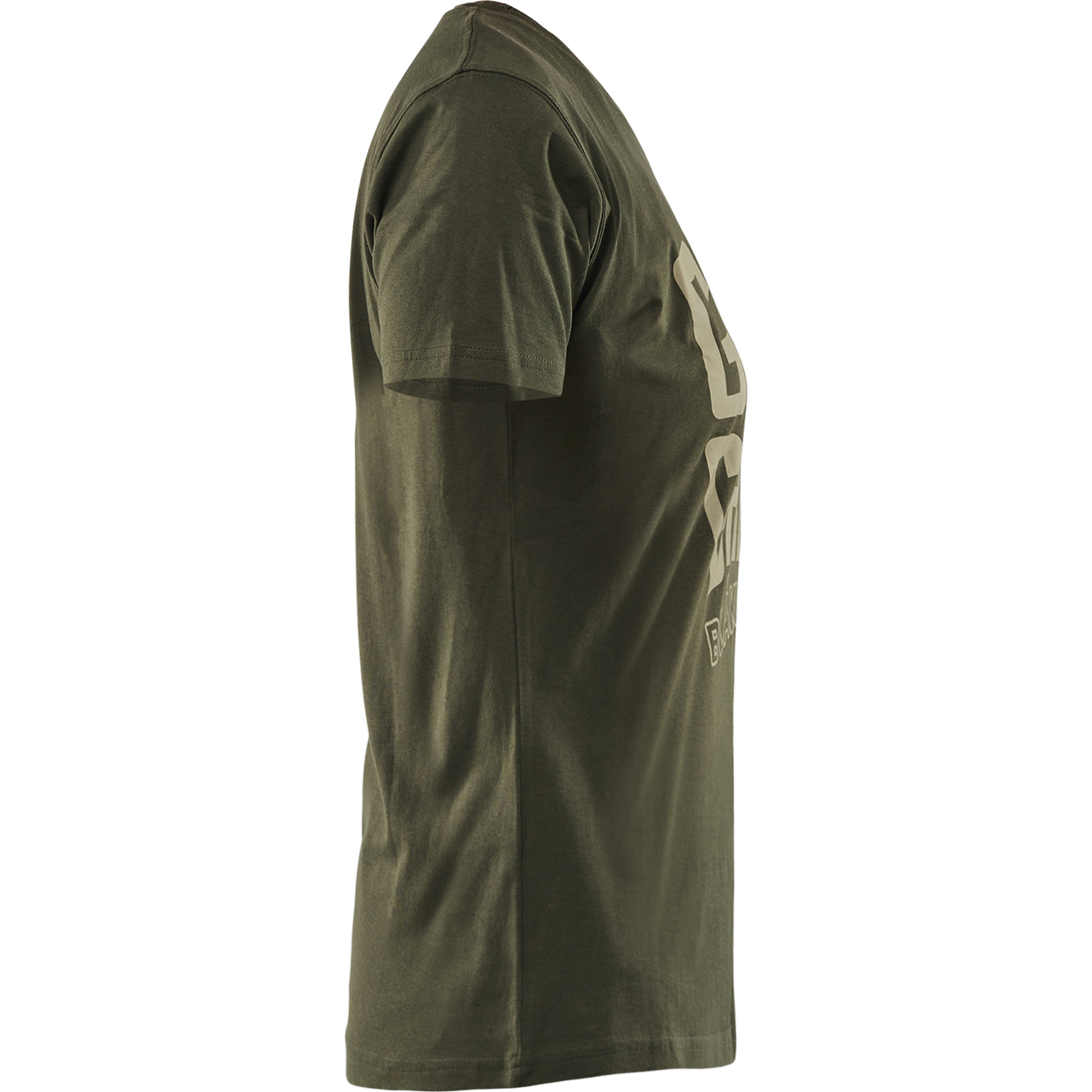 Blaklader Grit and Grind Women's T-Shirt, Forest Green (2)