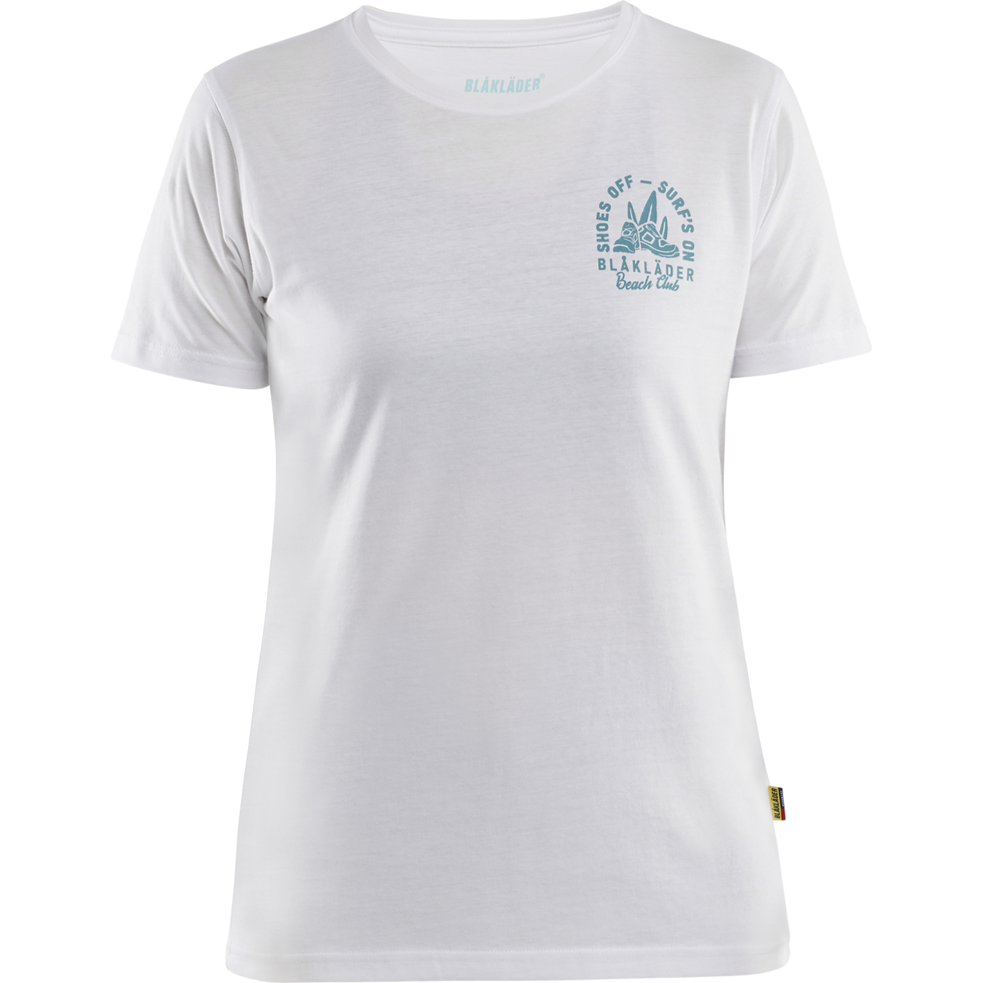 Blaklader Beach Club Damen T-Shirt, Weiß