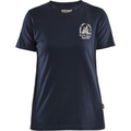 Blaklader Beach Club Ladies T-Shirt, Dark Navy