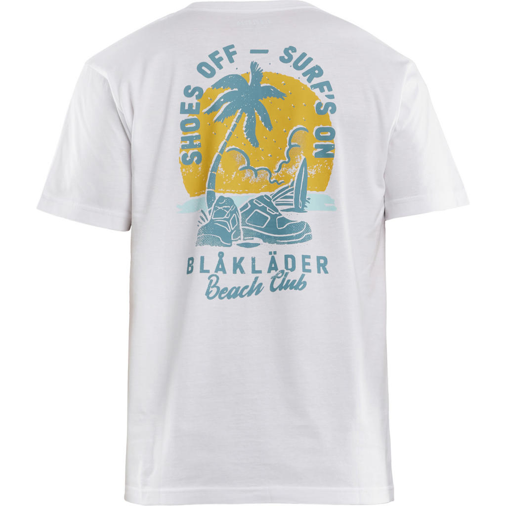 Blaklader Beach Club T-Shirt, White (4)