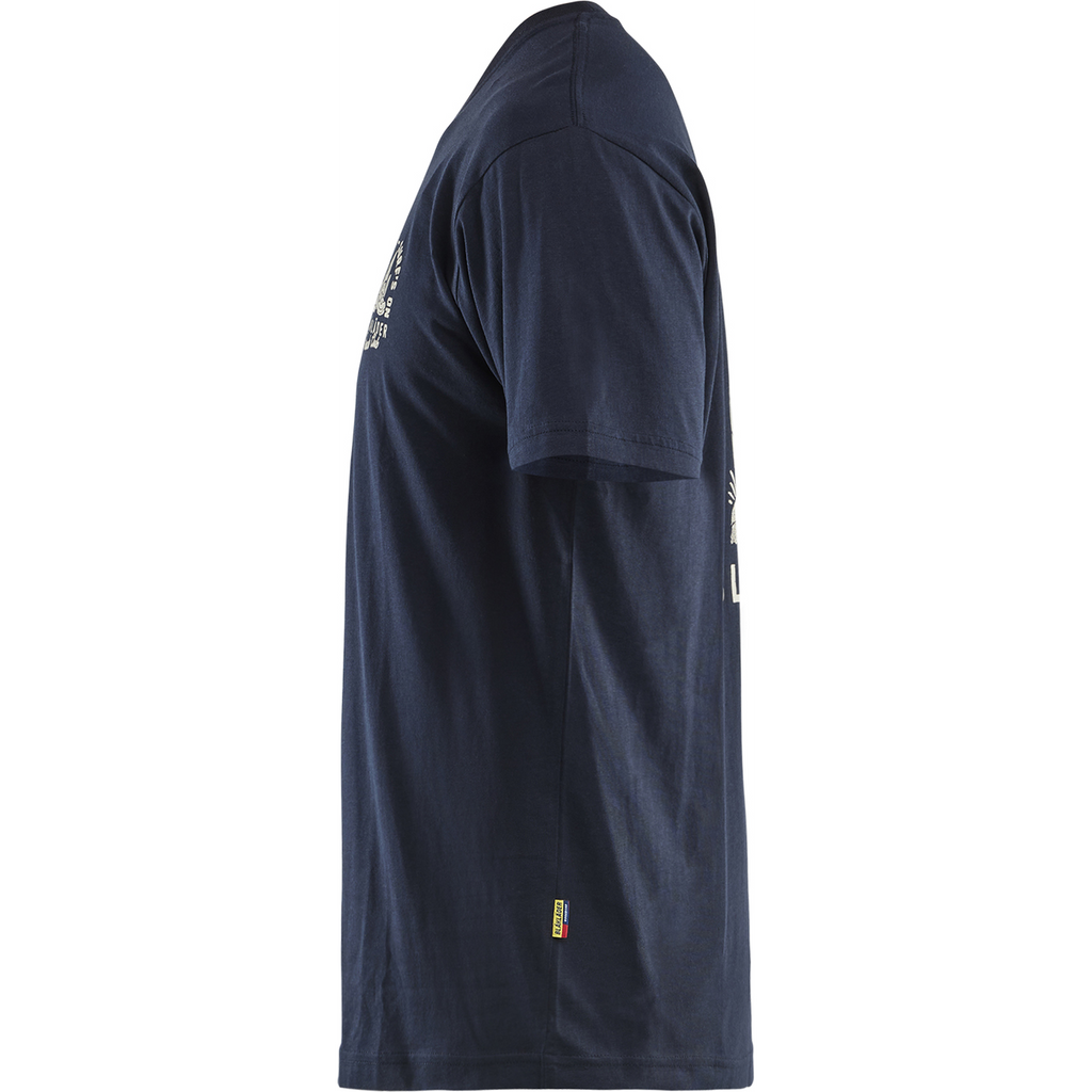 Blaklader Blaklader Beach Club T-Shirt, Dark Navy (3)