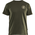 Blaklader Grit Flag T-Shirt, Forest Green