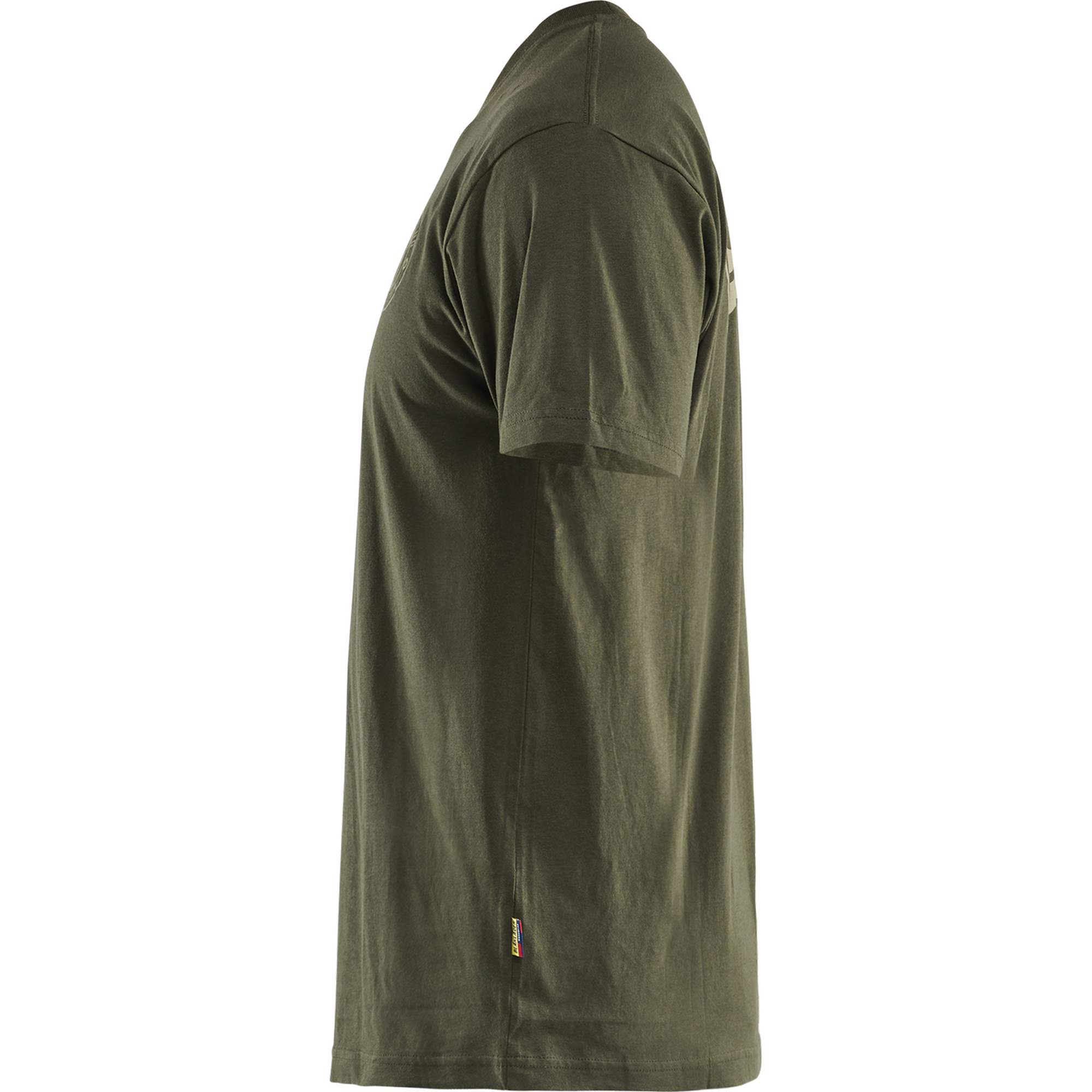 Blaklader Grit Flag T-Shirt, Forest Green (3)